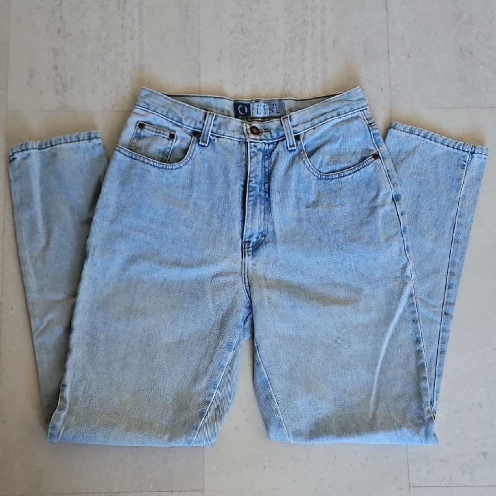 Vintage 90s New York Line high rise Mom jeans